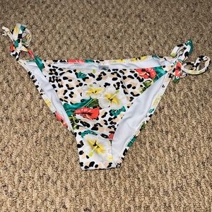cute tropical bikini bottoms